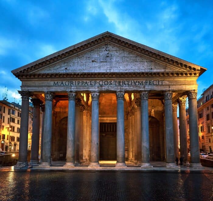 pantheon_night