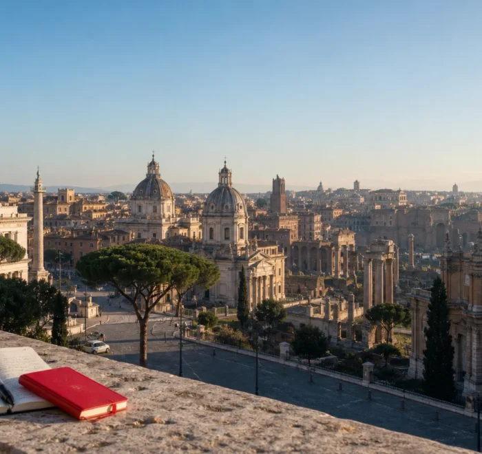 Vue éditoriale de musées et palais historiques à Rome