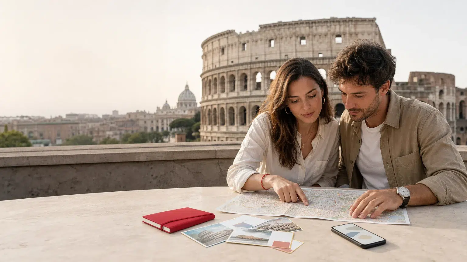 Comparatif visuel des pass touristiques de Rome en 2026
